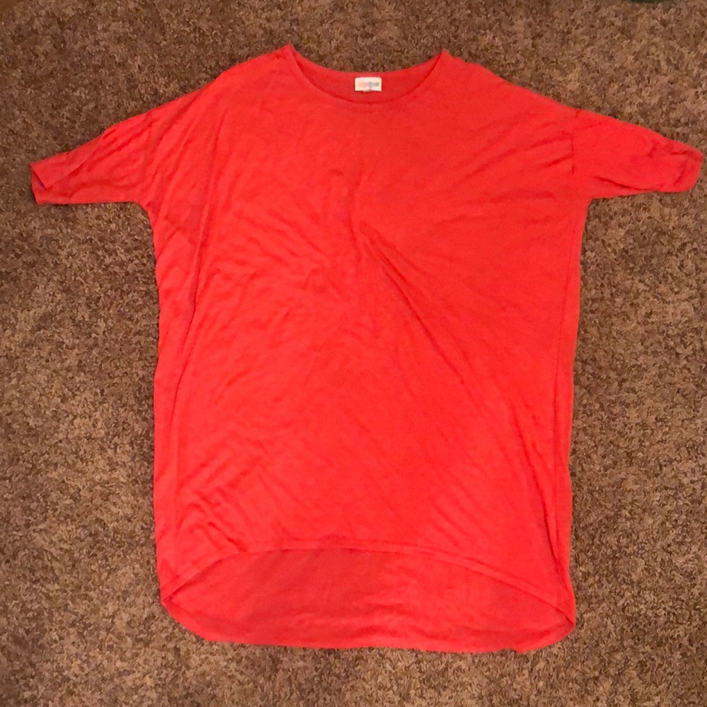 LuLa Roe red tunic